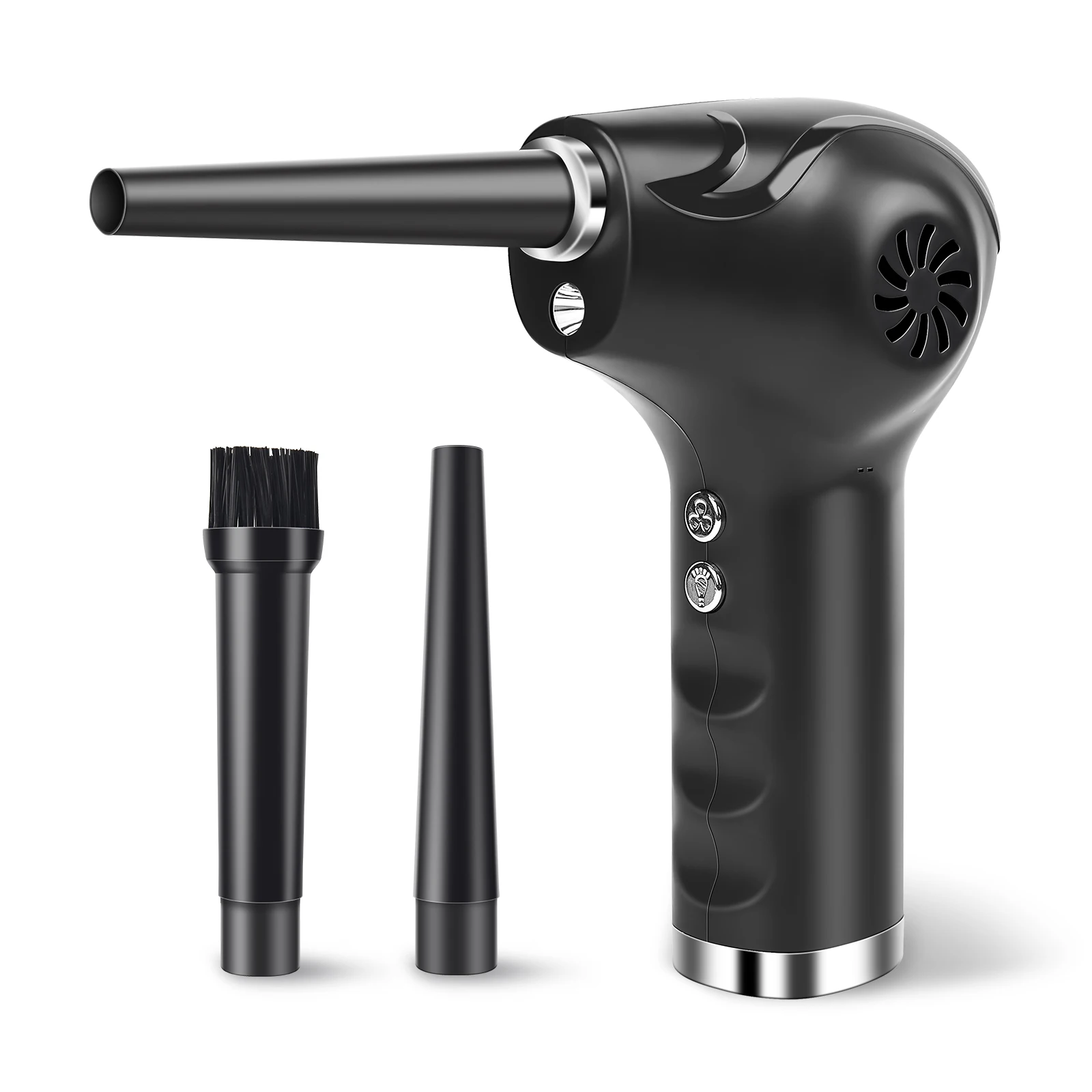 

Беспроводной пылеуловитель USB Быстрая зарядка Портативный пылеуловитель Нагнетатель сжатого воздуха Очистка пистолета Компьютер Ноутбук ...