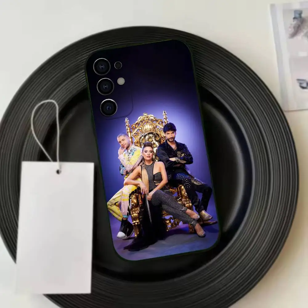 Фото Чехол для телефона Yeimy-La Reina Del Flow -ES, черный, мягкий, для Samsung S24, S23, S21, S22, S30, S20 Ultra Plus №3