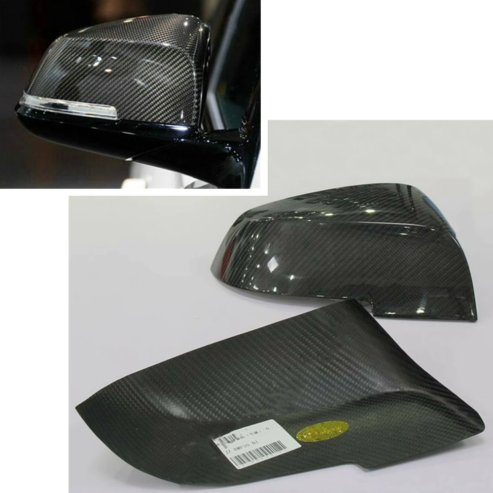 

Carbon Fiber Mirror Cover For BMW F20 F21 F22 F30 F32 F36 F87 X1 M2 2013-2018 Car Exterior Rear View Caps Add On Rearview Shell