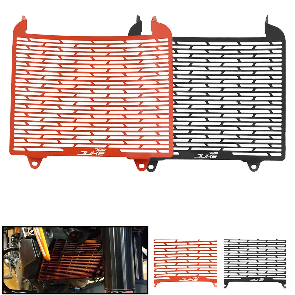 

DUKE790 LOGO Motorcycles Accessories Aluminum For DUKE 790 duke790 2018-2020 2019 Radiator Grille Grill Guard Cover Protector