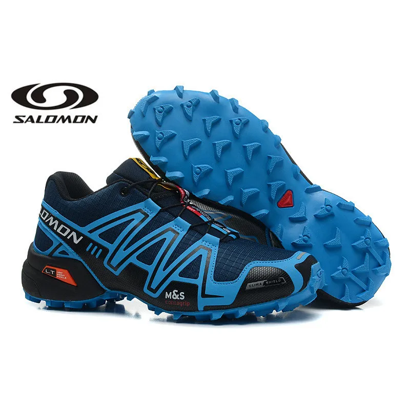 Мужские кроссовки Salomon Speed Cross 3 CS III, красные мужские дышащие кроссовки на плоской подошве, мужские кроссовки для бега