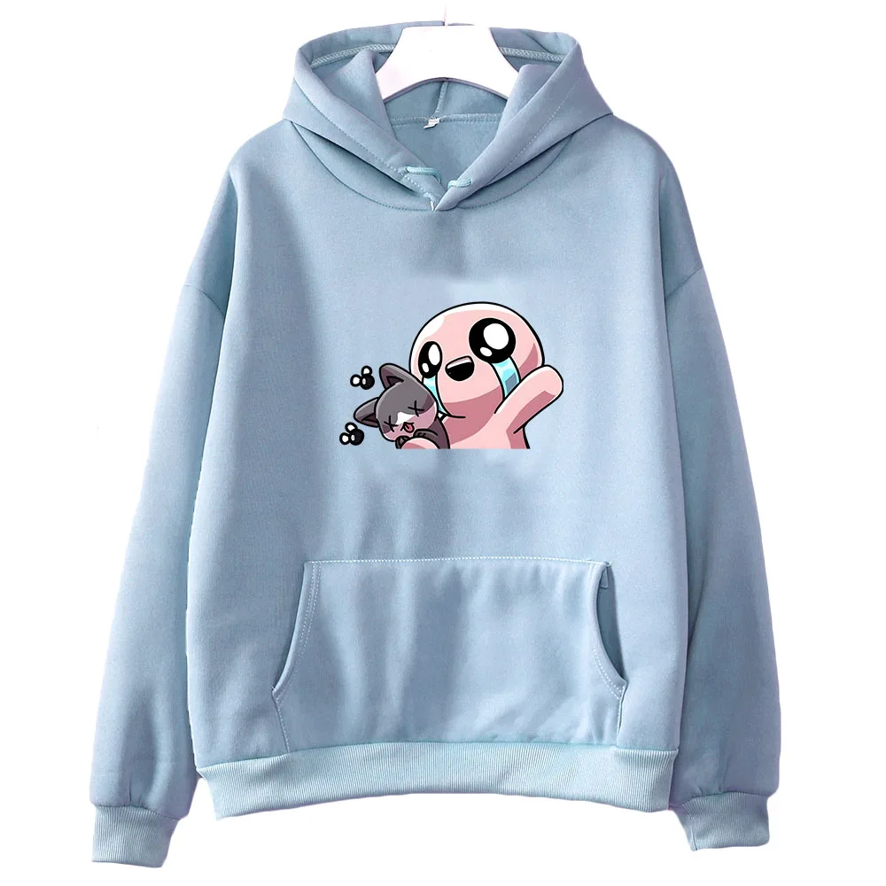 

Roguelike The Binding of Isaac Anime Hoodie WOMEN Kawaii/Cute Sweatwear Couple Sweatshirt Autumn/Winter Printing Korean Style