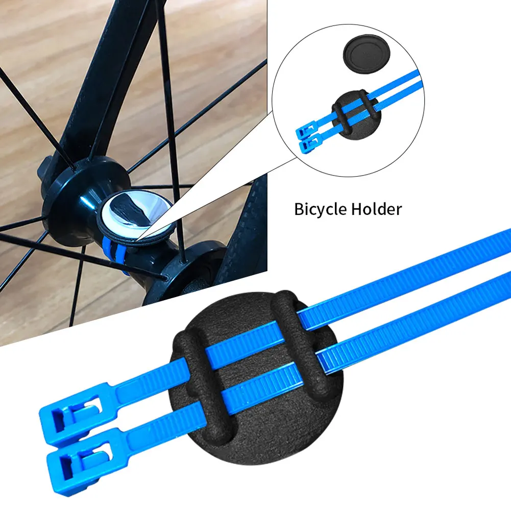 

Держатель для мотоцикла и велосипеда с галстуком, водонепроницаемый защитный чехол, рама, легкая установка, трекер на руль, подходит для Airtag