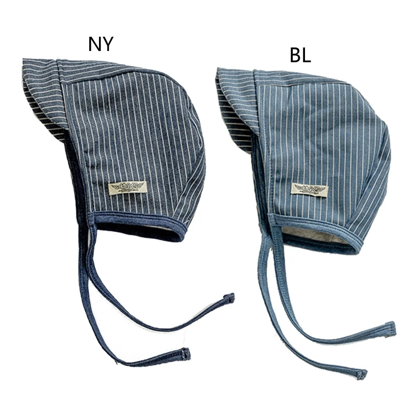 

Newborn Autumn Winter Solid Color Hat Boys Girls Outdoor Keep Warm Fetal Hat Kids Earflap Cotton Ear Protection