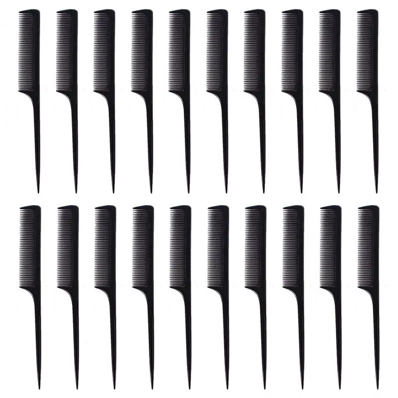 

Парикмахерская расческа для волос «крысиный хвост», 20 шт