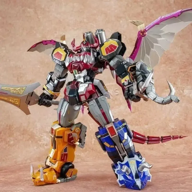 Фото В наличии: Новая модель Ráfaga ZL-01 KO FLAMETOYS Beast Lord Dragon Caesar Megazord, готовая фигурка из сплава. №2
