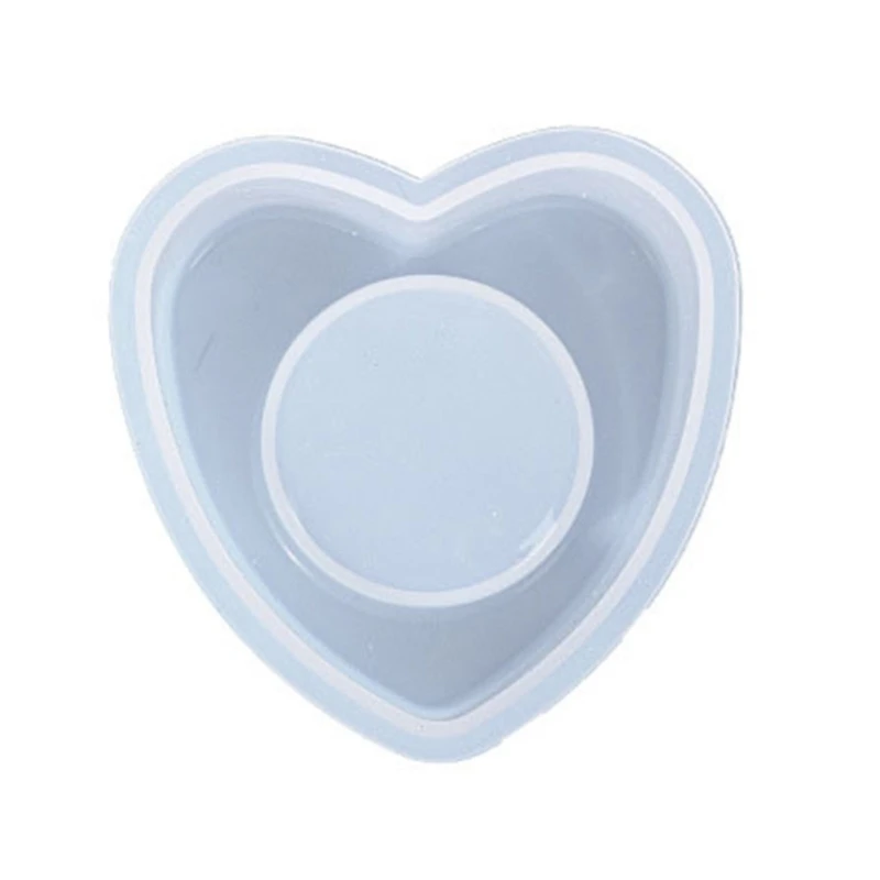 

Heart Candlestick Mold Color Concentrate Holder Mold Gypsum Holder Mold