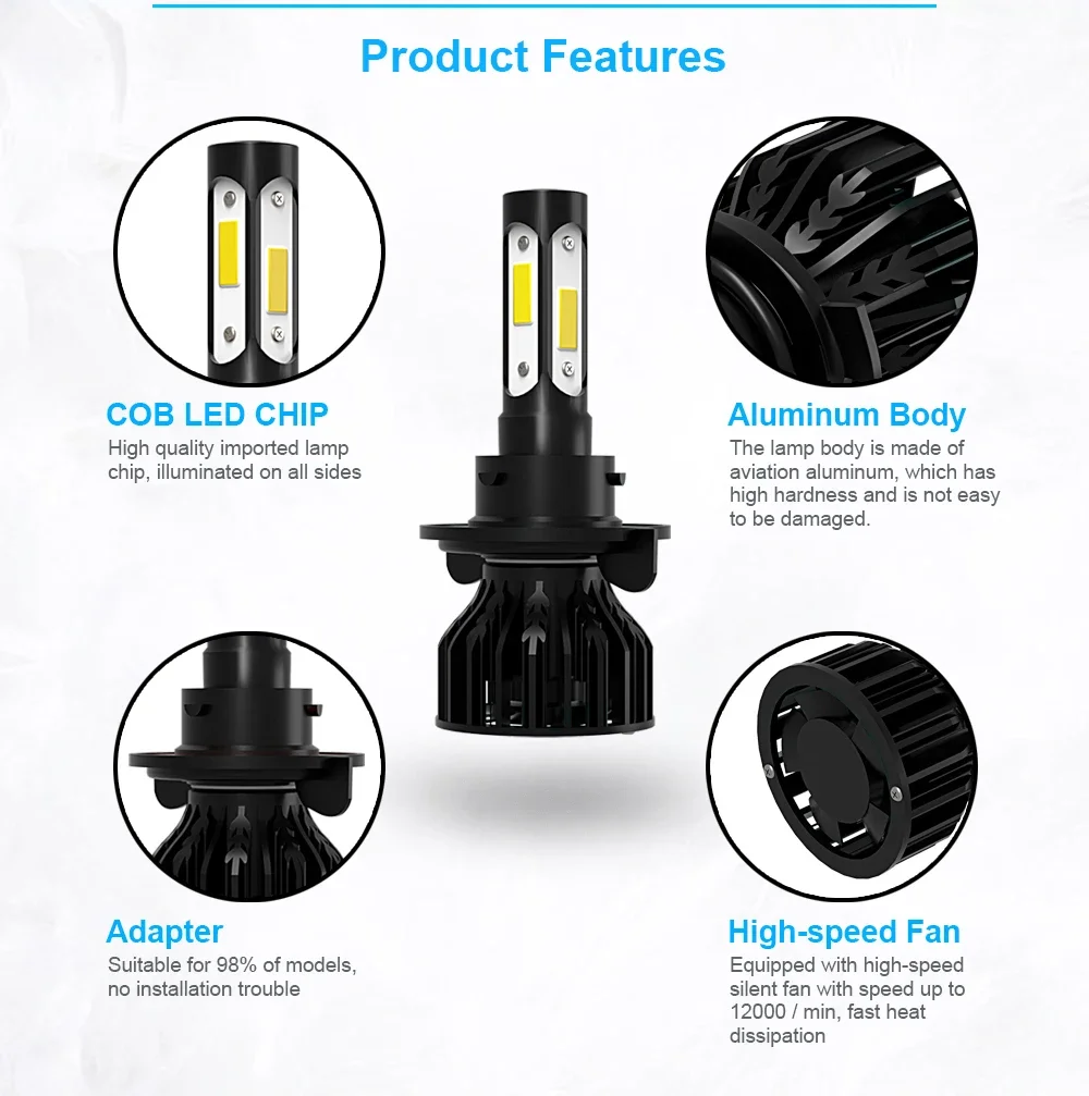 Комбинированный комплект из 4 шт. фонарей для Ford F250 F350 F450 2005-2018 2019 светодиодные