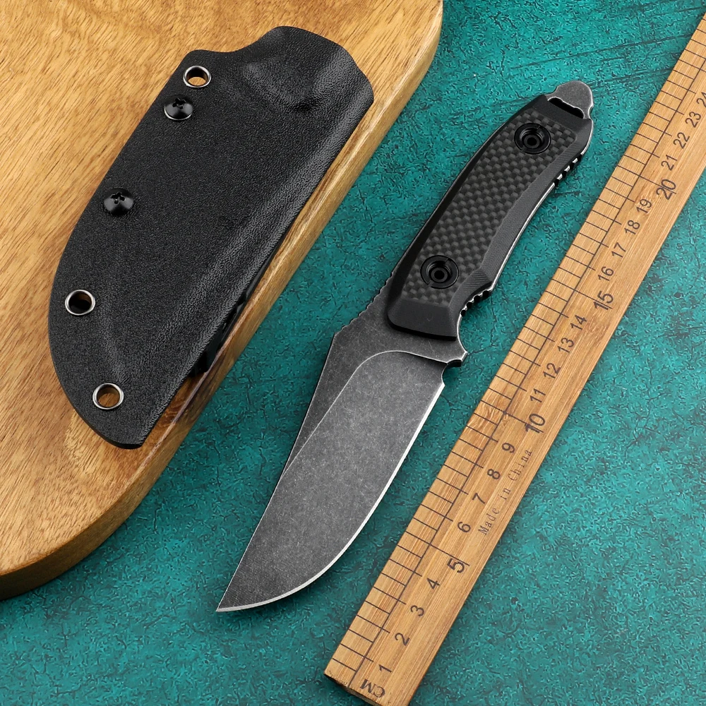 Hot Selling Fixed Knife 9Cr18Mov Blade Kitchen Knife Hunting Camp Survival Tactical Straight Knife Outdoor EDC Tool