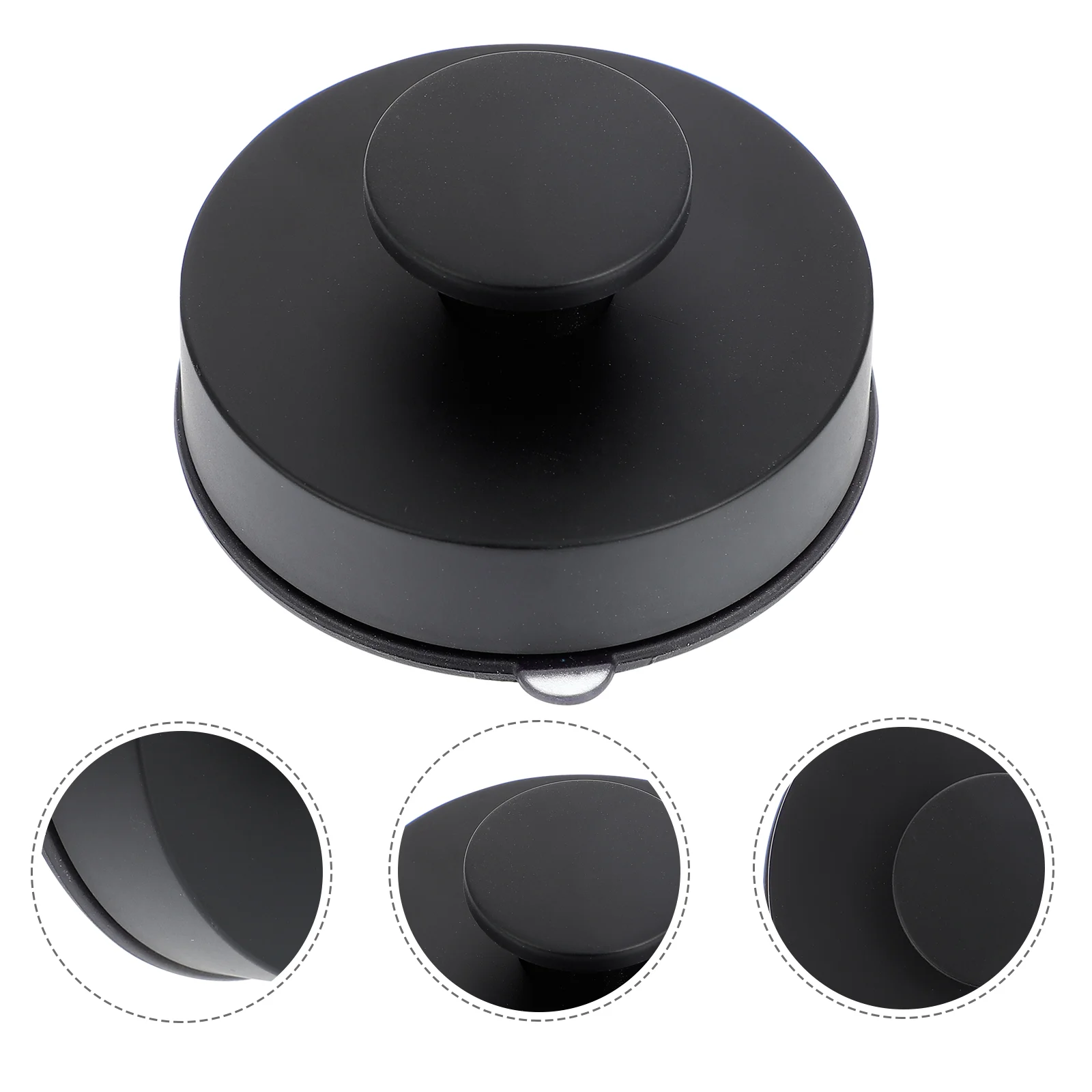 

Suction Cup Hook Wall Sucker Wall-mounted Porch Kitchen Hooks Non-punching Aluminum Alloy Punch-free Bathroom Storage