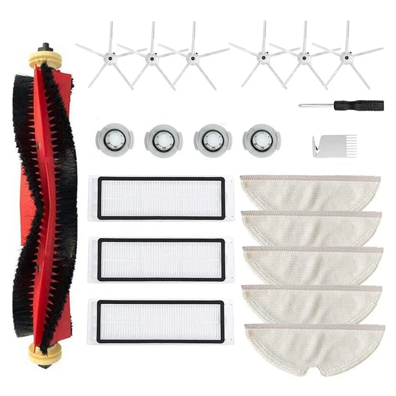 

Replacement Accessories For Xiaomi Roborock S5 Max S50 S55 S6 S6 Vacuum Cleaner Parts Washable HEPA Filter Main Brush