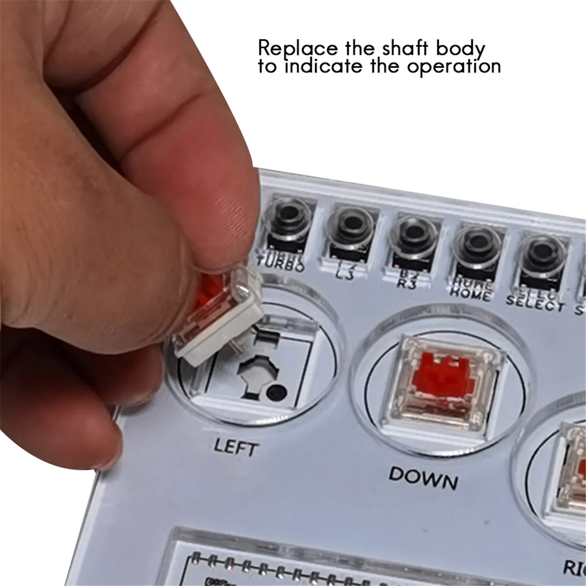 Игровая клавиатура RP2040 Fighting Hitbox + 12 кейкапов для PS4 джойстик Raspberry Pi Street Fighter 6 Tekken