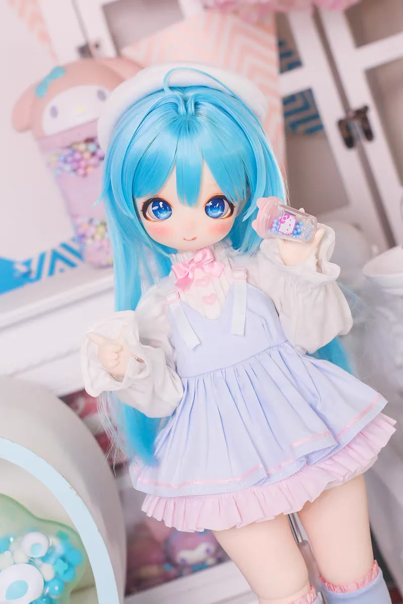 Одежда для куклы BJD подходящая 4-конечной девочки-медведя зверя mddmsd комплект