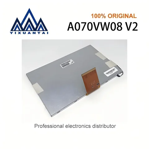 1 шт. ЖК-дисплей A070VW08 V1 V2 для Auo, оригинальный 7-дюймовый 60-контактный A070VW08, система ЧПУ K100Ti-B K100TI-D K0T-AS, панель ЖК-дисплея