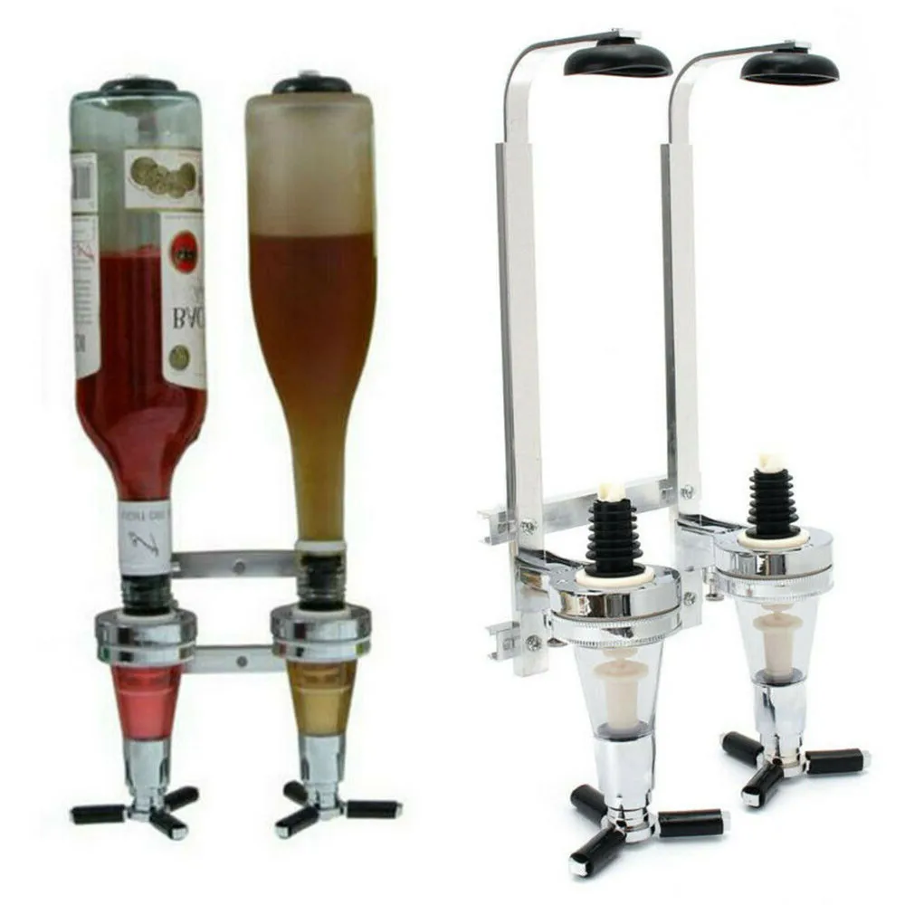 

Bottle Stand Wall Mounted Wine Dispenser Drinks Spirits Bar Party Tool Cocktail Alcohol Divider Liquor Dispenser