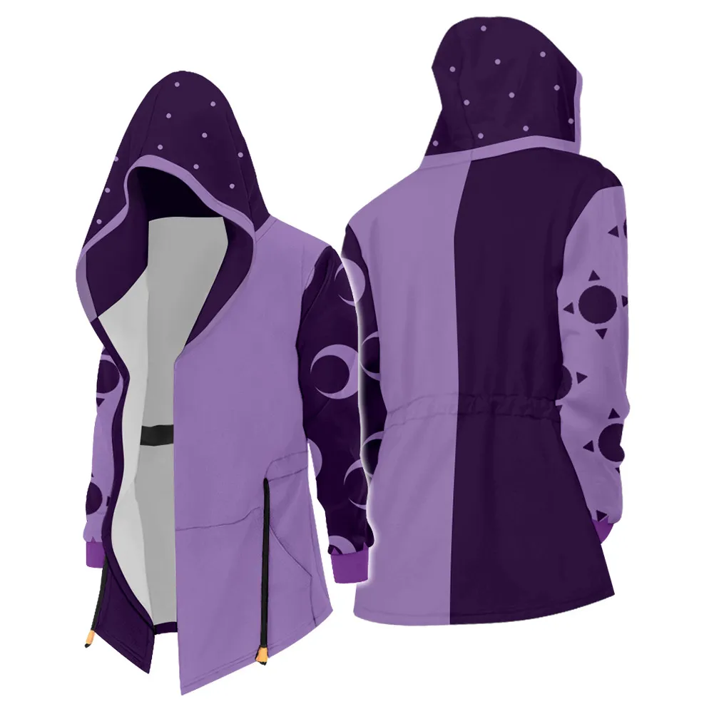 

Толстовка с капюшоном для косплея The Owl дом, Длинная толстовка с Кулиской