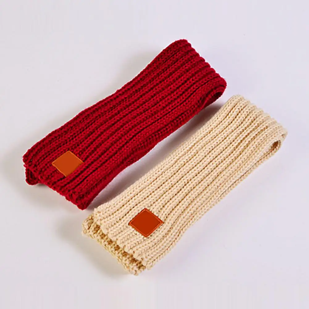 

Популярный детский шарф Универсальный женский шарф толстый вязаный шарф для взрослых и детей сохраняет тепло