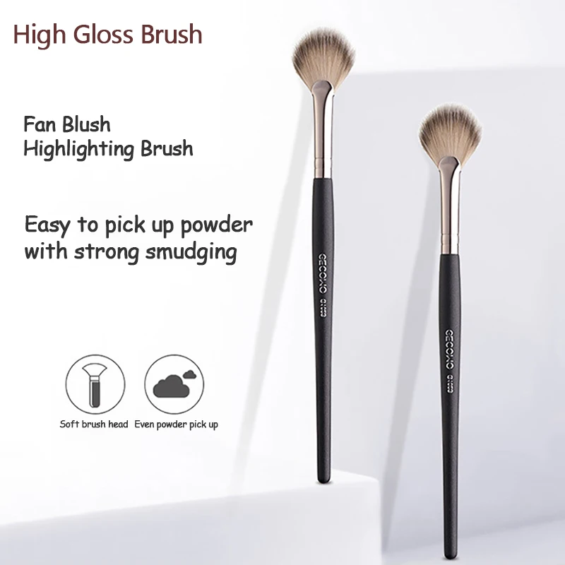 Мягкая Кисть для макияжа Рассыпчатая кисть пудры теней век искусственная пудра