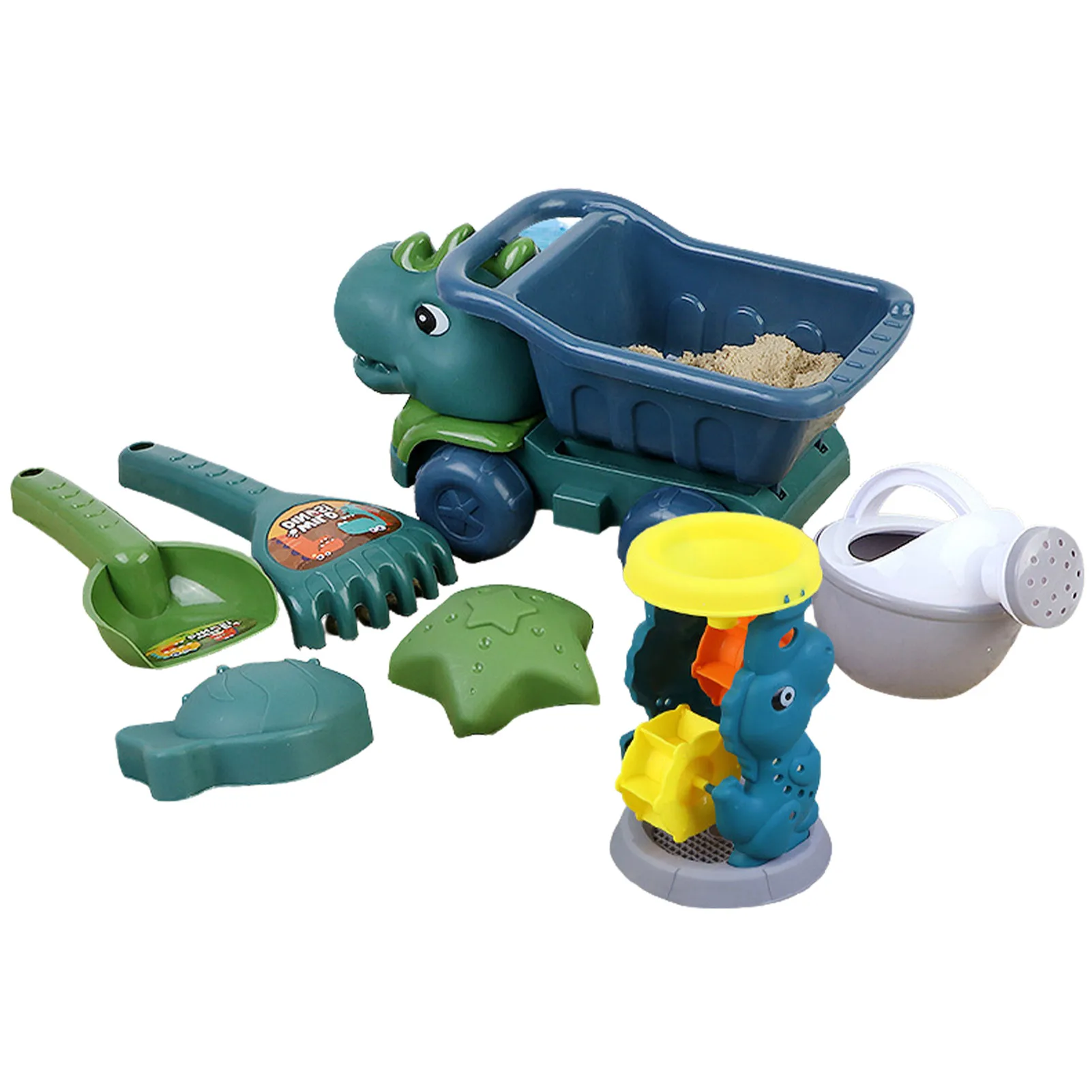 

Тематические игрушки в виде динозавров, пляжный песок, игрушки для малышей, песочный замок, игрушки в виде животных, песочные формочки для д...