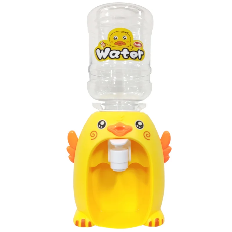 

Mini Water Dispenser Baby Toy Funny Little Duck Drinking Water Cooler Lifelike Cute Children Cosplsy Props Home Decor Ornament
