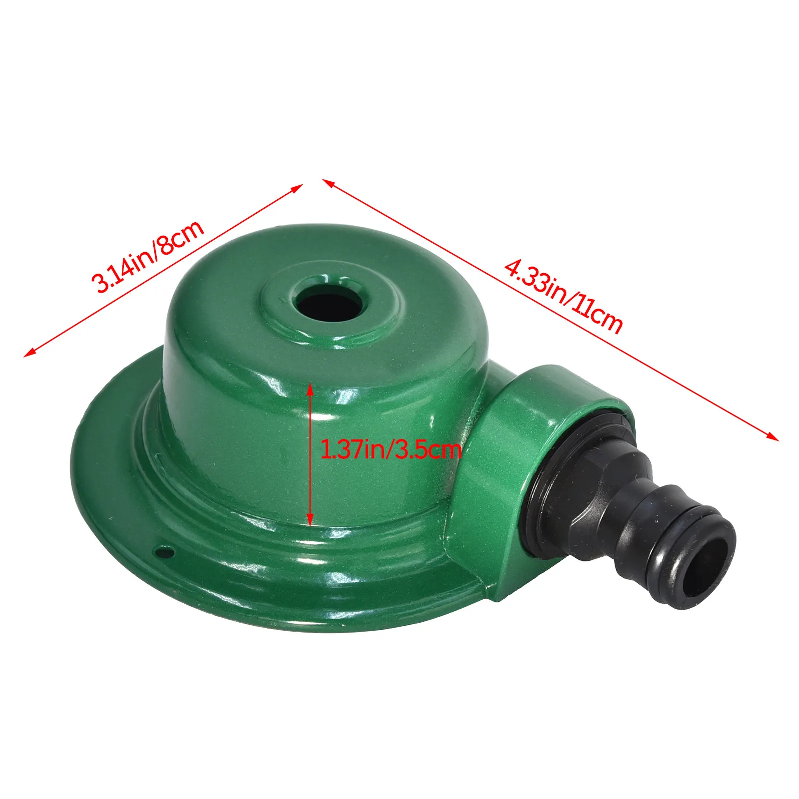 

Concrete for Sprinklers Lawn Sprinkler Acrylonitrile Butadiene plastic Rotation 360 Large Area Small Sprinklers for Yard