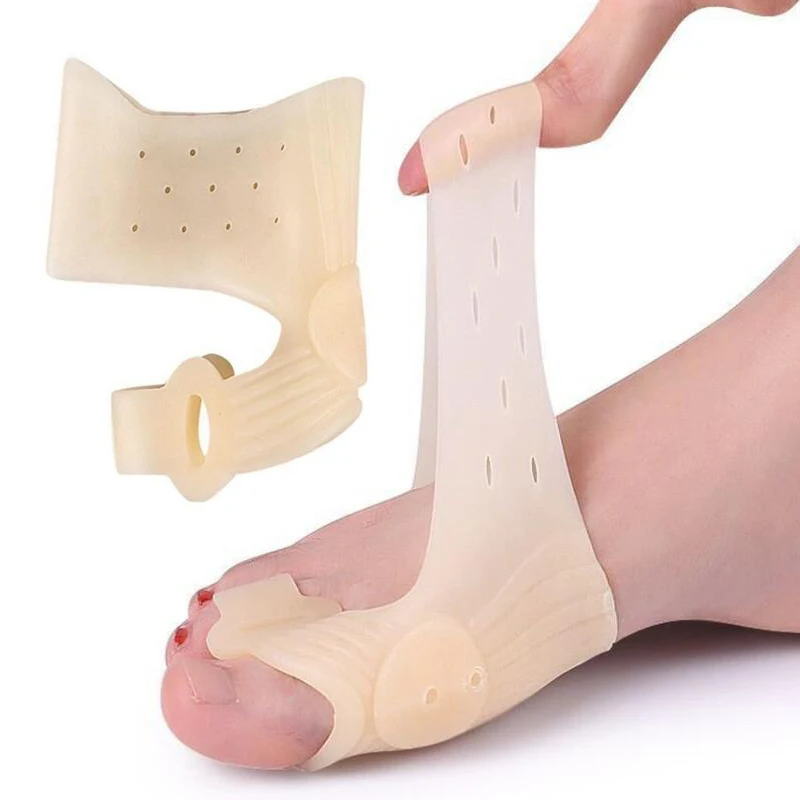 

2pcs Adjuster Correction Pedicure Socks Bunion Straightener SEBS Orthotics Bone Thumb Feet Care Big Toe Hallux Valgus Corrector