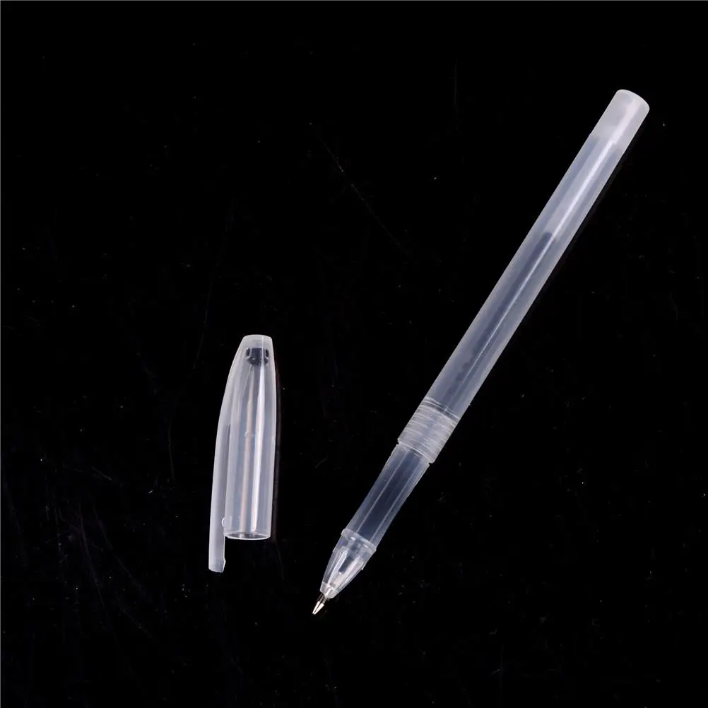 

Transparent Pp Pen Blue Ink Joke Toys Magic Pen Invisible Ink Slowly Disappear Automatically Disappear Practicing Pen