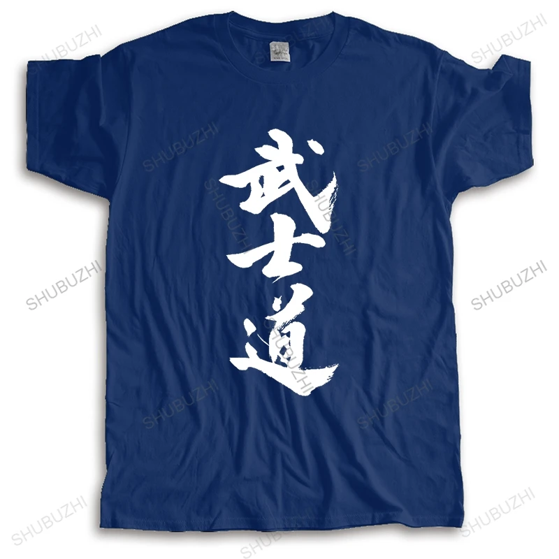 Homme футболка летняя мужская Sunlight футболки Bushido Kanji каллиграфия повседневные
