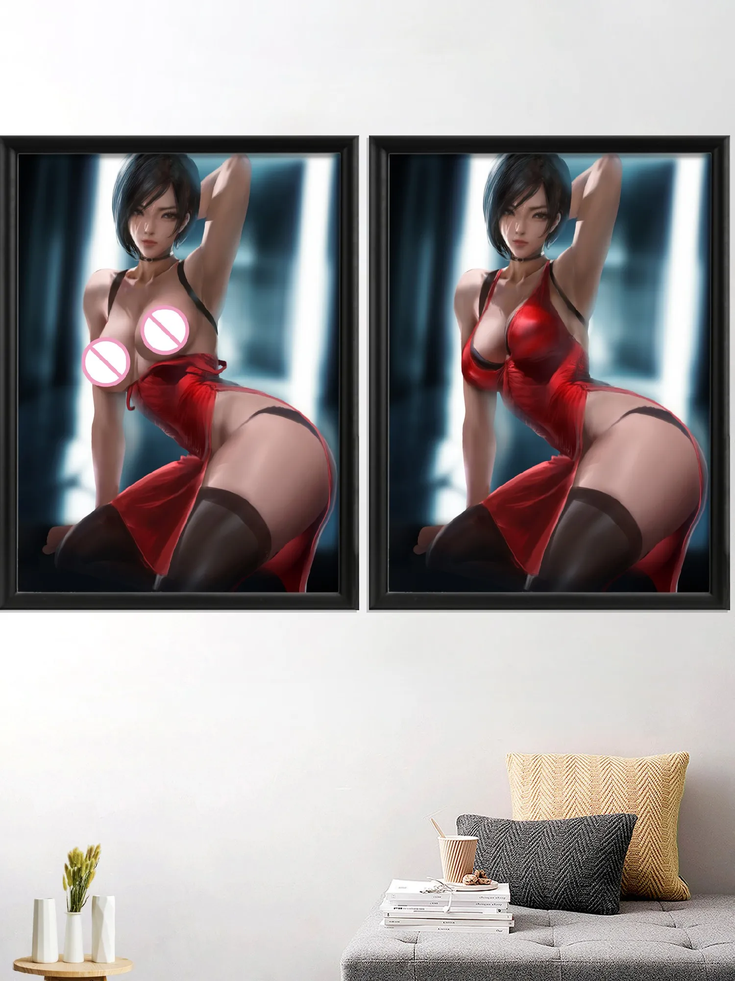 Ада Вонг Yen KDA Японская Чи Лига Легенд Сасихомару Асахе LOL Райкан Xayah Сексуальная