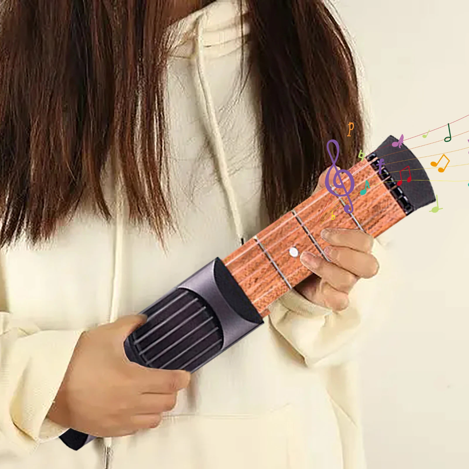 Карманный учебный аккорд для гитары обучающий инструмент начинающих карманный