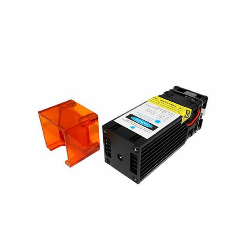 Видимый синий лазерный гравировальный модуль TTL/PWM высокой мощности 450 нм 10 Вт