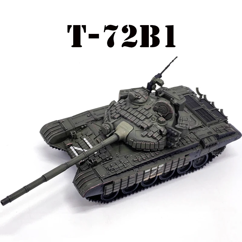 

Russian T-72B1 Main Battle Tank T72 1/72 Scale Finished Military Model Diecast Toy Collectible