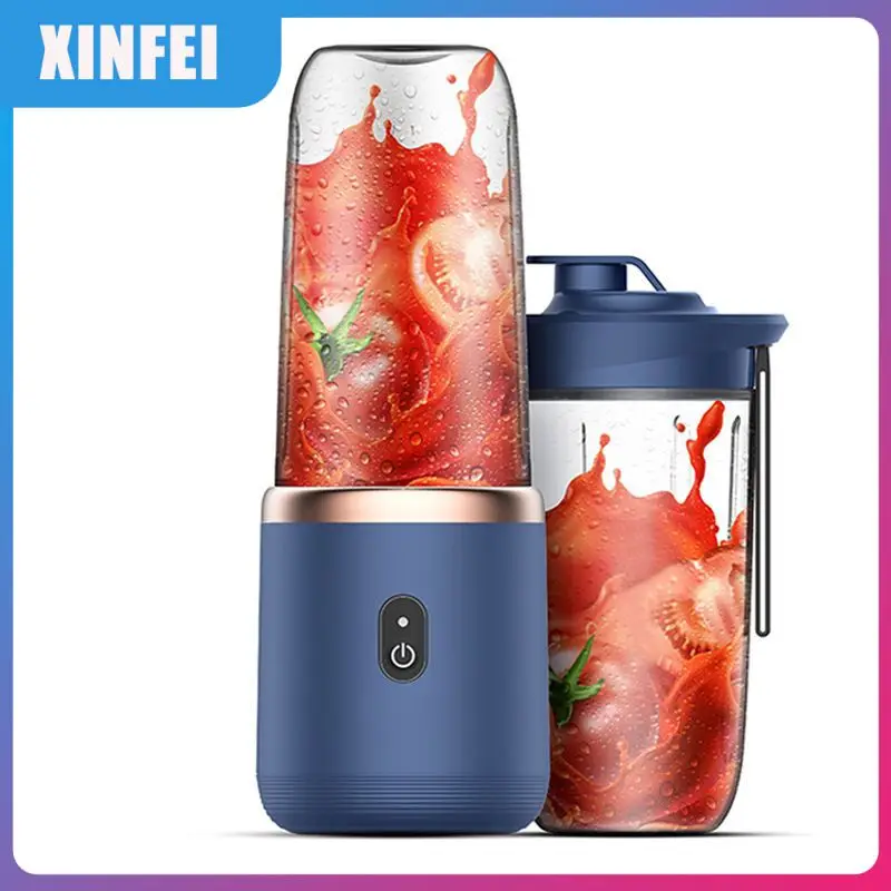 

Electric Food Processor Automatic 6 Blades Juicer Cup Portable Smoothie Kitchen Accessories Tools Rechargeable Mixer