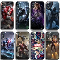 marvel comics phone case for xiaomi redmi 9 9i 9t 9at 9a 9c note 9 pro max 5g 9t 9s 10s 10 pro max 10t 5g original shockproof