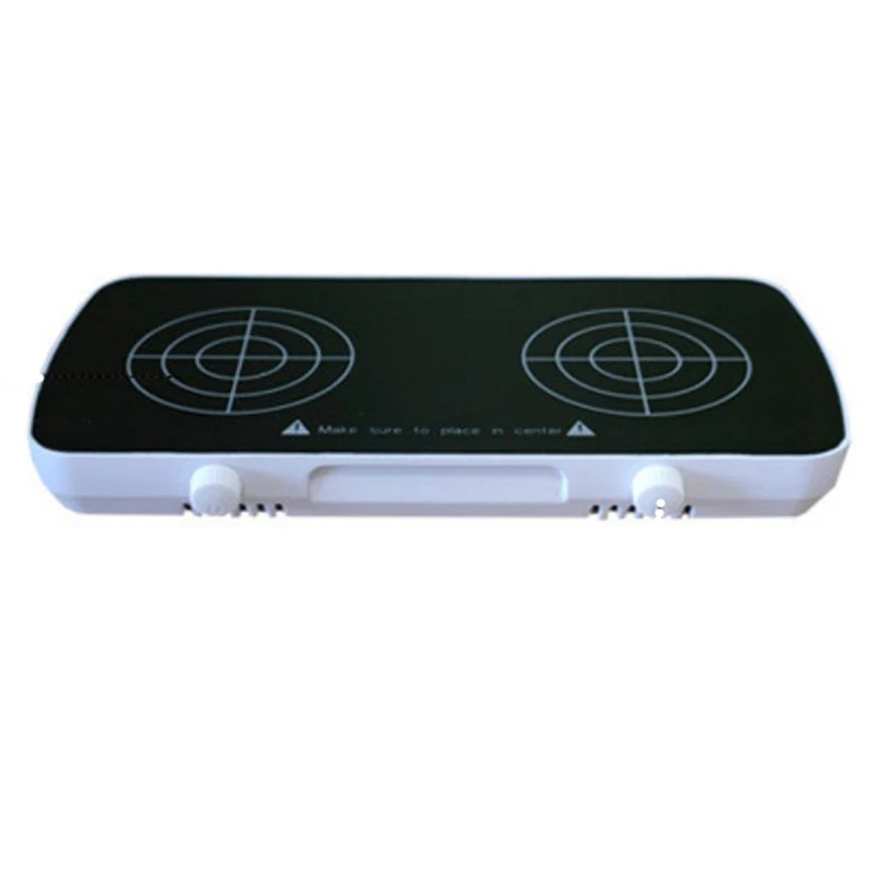 

Mini Magnetic Stirrer With Stir Bar,2 Independent Working Panel Lab Mixer,1L+1L Capacity,0-4000RPM Adjusat Speed