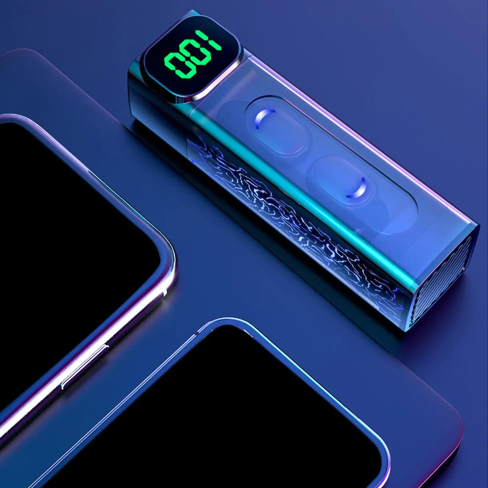 Bluetooth 5 1 наушники интеллектуальный цифровой дисплей Игровые гарнитура телефоны |