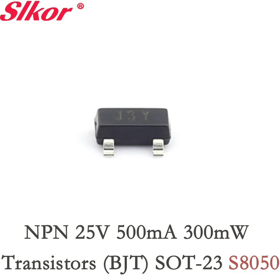 

10PCS s8050 Original NPN 25V 500mA 300mW Smd Transistors Triode (BJT) SOT23 S8050 amplifier set kit