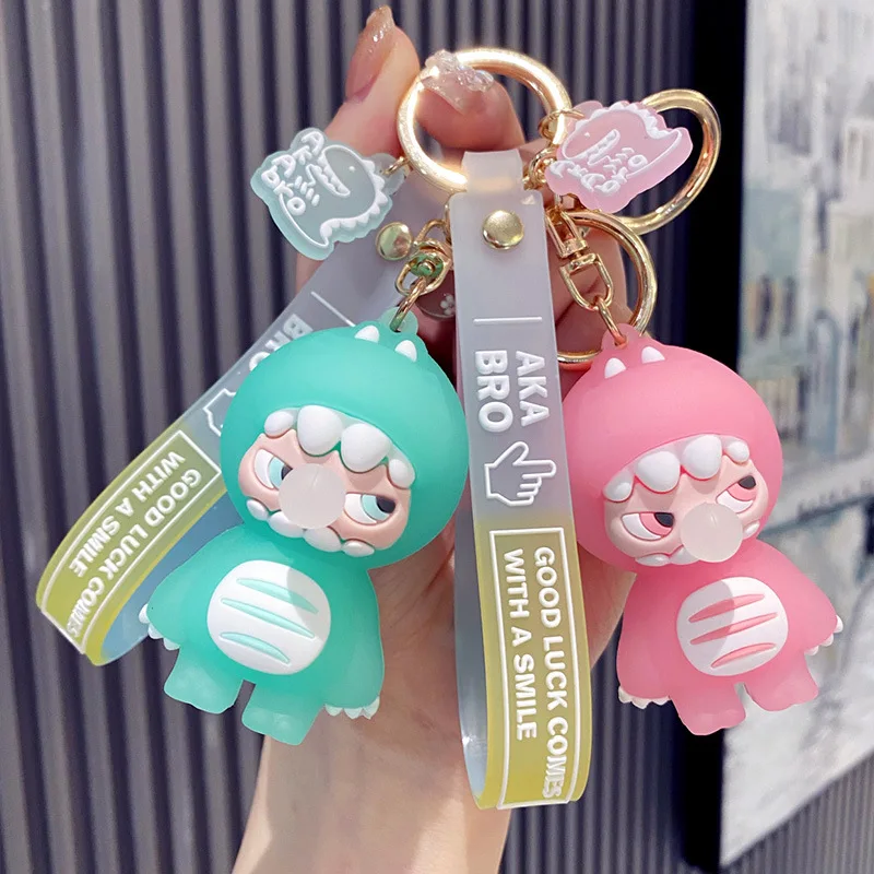 Оригинальный мультяшный аксессуар для ключей от автомобиля необычный тренд