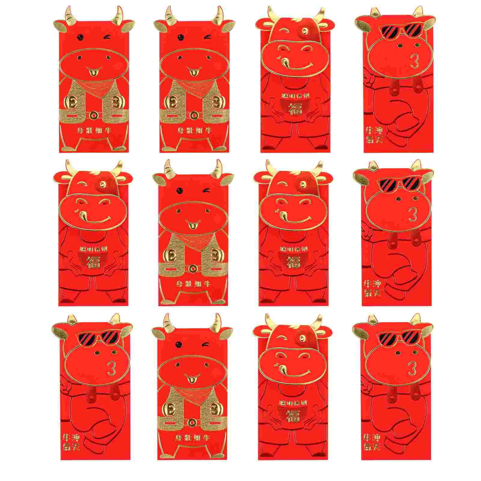 

New Year Red Chinese Money Envelope Pocket Envelopes Pouch Wedding Packet