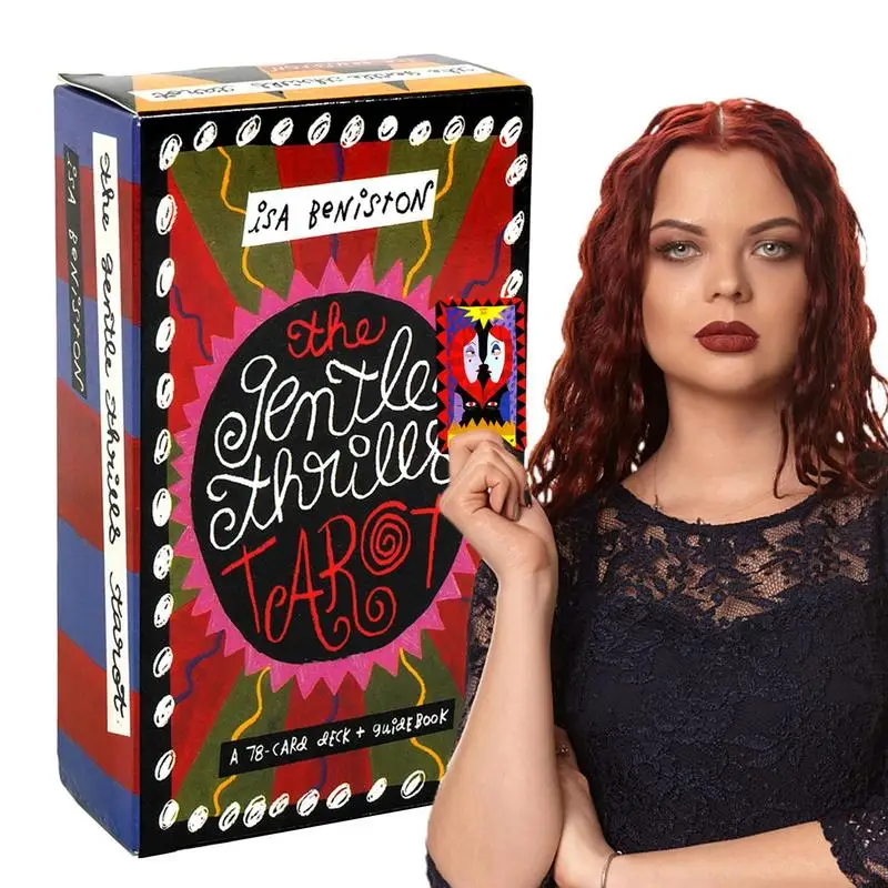 

The Gentle Thrills Tarot Deck Oracle Cards Board Games Family Party Board Game 78 Card Set Fun And Easy Party Playing Card