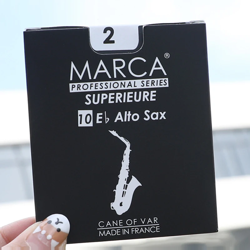 

MARCA jazz classical Soprano alto Tenor Saxophone Bb Clarinet Reed Black box