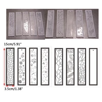 1 pc rectangular bookmark molds multiple styles silicone molds for making epoxy resin jewelry diy bookmarks craft pendant