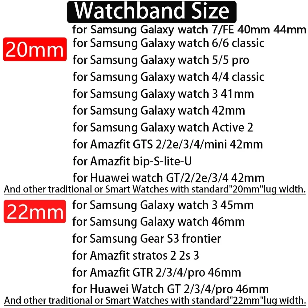 Ремешки 20 мм 22 мм для Samsung Galaxy watch 765 Pro46 classicGear s3 44 мм 40 мм браслет correa Huawei GT 42e3 Band (art.: 3920cc86d4fdf) - 3920cc86d4fdf