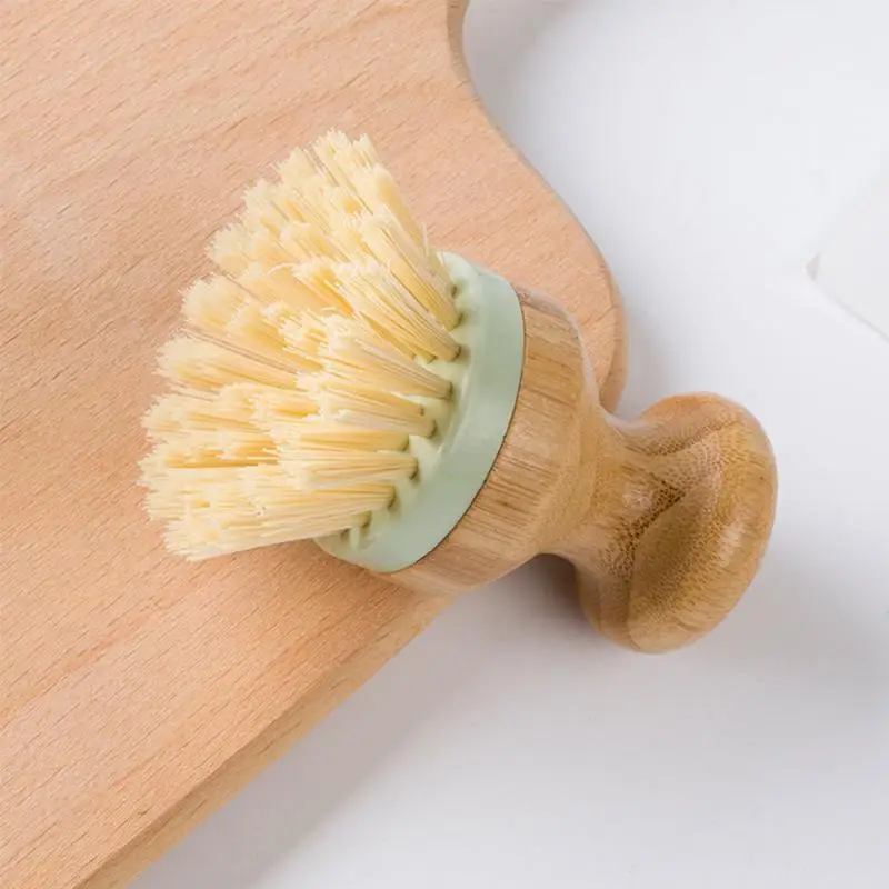 

Wooden Natural Cleaning Scrub Brush Utensils Pot Dish Scrubbing Tableware Cleaning Brush Dishwashing Washing Up Brush Scrubber