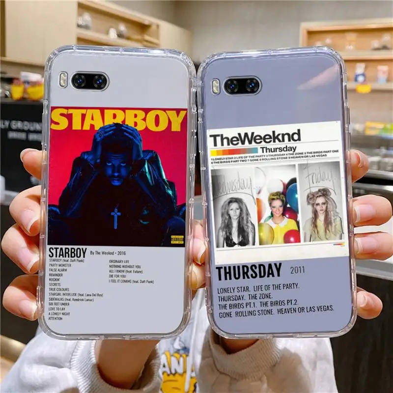 

The Weeknd Minimalist Poster Phone Case For Huawei Mate P10 P20 P30 P40 P50 Smart Z Honor 50 60 70 Pro Lite Transparent Case