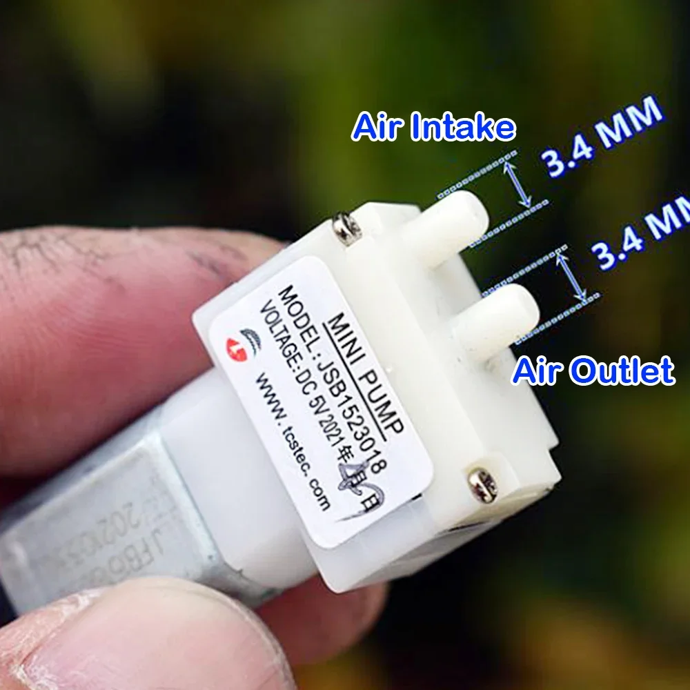 Вакуумный насос Micro 030 5 В постоянного тока 6 мини-мембранный отрицательное