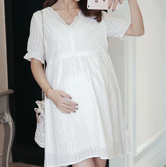 

Women 2022 Baby T Shirt Girl New Mom Big Size Shirt Clothes Funny Pregnant green Maternity