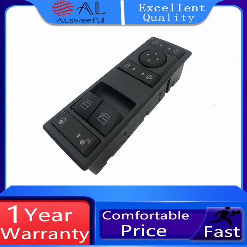 

for Mercedes Benz Actros Window Control Button Panel Window Mirror Electric Switch A9605450813