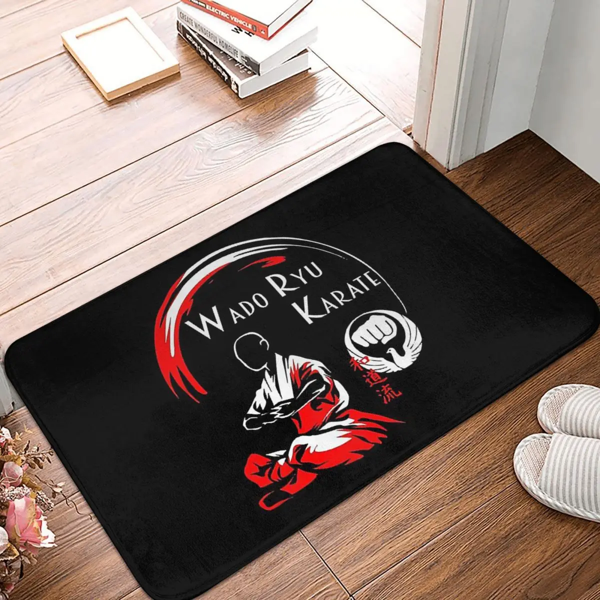 

Wado Ryu Karate Sensei медитация Budo боевые искусства коврик у двери ванной ковер Декор вход гостиная домашняя кухня спальня