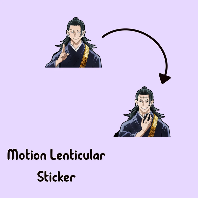 

Gojo Satoru Spy Family Car Sticker Jujutsu Kaisen Motion Sticker Anime Waterproof Decals For Car,wall,laptop,refrigerator,etc